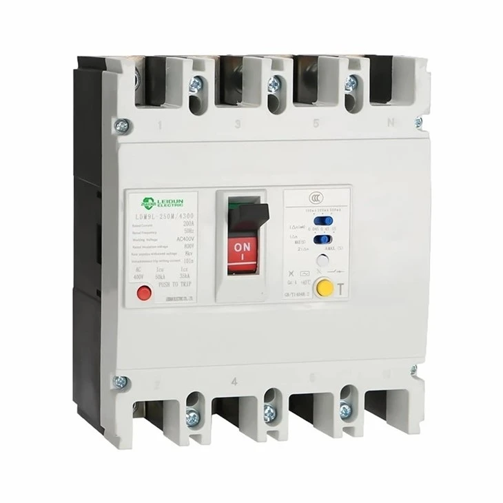 Molded Case Earth Leakage Circuit Breaker factory